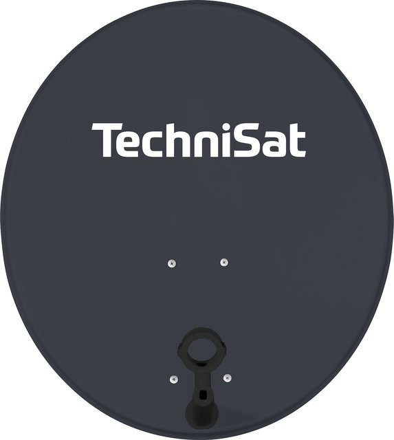 TechniSat TECHNITENNE 70 Satellitenschüssel in Anthrazit mit 70 cm Durchmesser und 40 mm LNB-Aufnahme - Bild 1