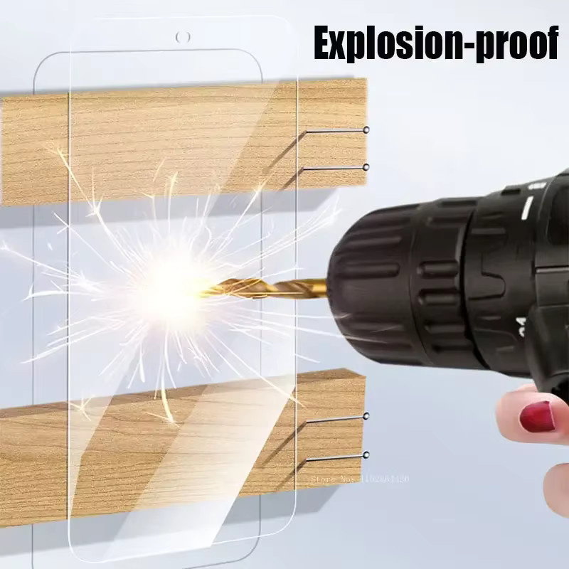 Transparentes gehärtetes Glas als Displayschutzfolie für Samsung Galaxy S23 S22 S21 Plus S20 sowie Samsung A50 A51 A71 A52 A72 A22 A32 A12 - Bild 3