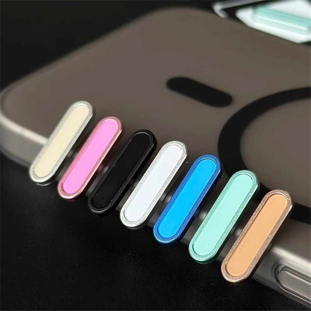 Apple Kamera Control Capture Button Abdeckung aus Legierung für iPhone 16 Pro Max und iPhone 16 Plus in Blau - Bild 1