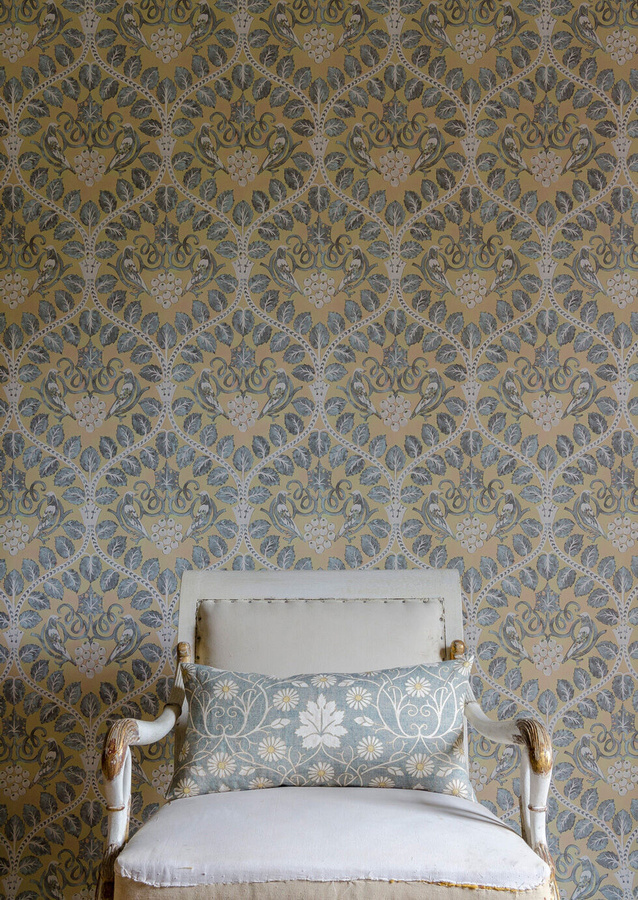 Lewis & Wood Tapete Berry Brothers Pippin in Multicolour mit floralem und botanischem Design - Bild 1