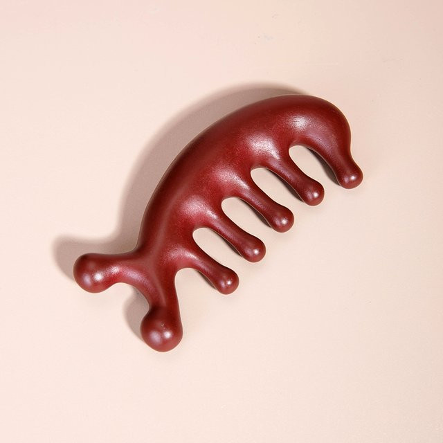 Massage Kamm aus Harz, breite Zähne, Unisex - Bild 1