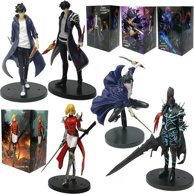 Bandai Solo Leveling Sung Jinwoo Actionfigur, 21cm, Kunststoff - Bild 1