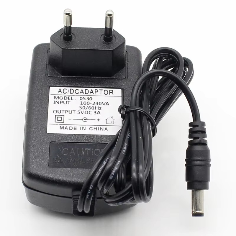 ELECAPITAL AC/DC Adapter 5V 3A 3000mA Netzteil mit 5,5mm Hohlstecker in Schwarz für Android TV Box - Bild 2
