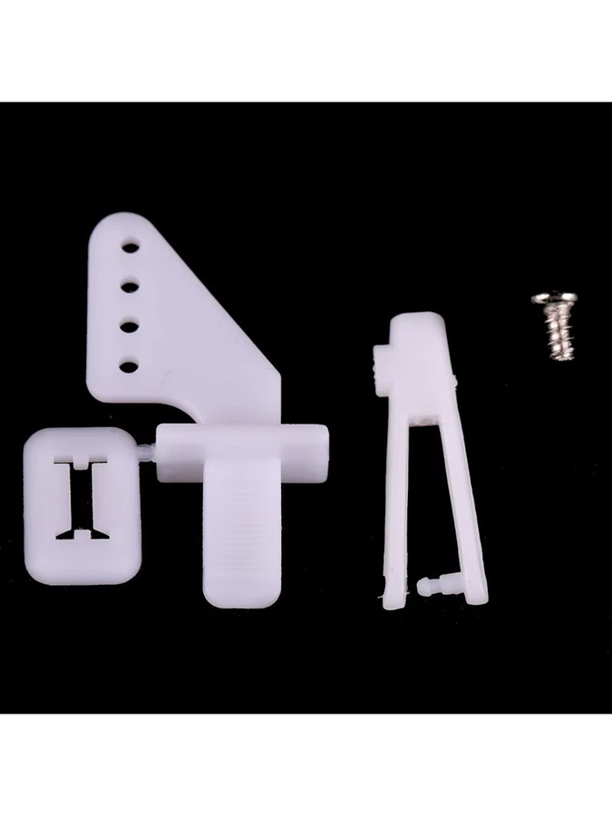 Z-SEN Großloch-Stiftverbinder und U-förmige Spannzange, 10-teiliges Set, Zubehör, Kunststoff, Weiß - Bild 4