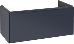 V&B Waschtischunterschrank Subway 3.0 in Anthrazit, B/T/H: 97,3 x 42,9 x 47,8 cm - Bild 1