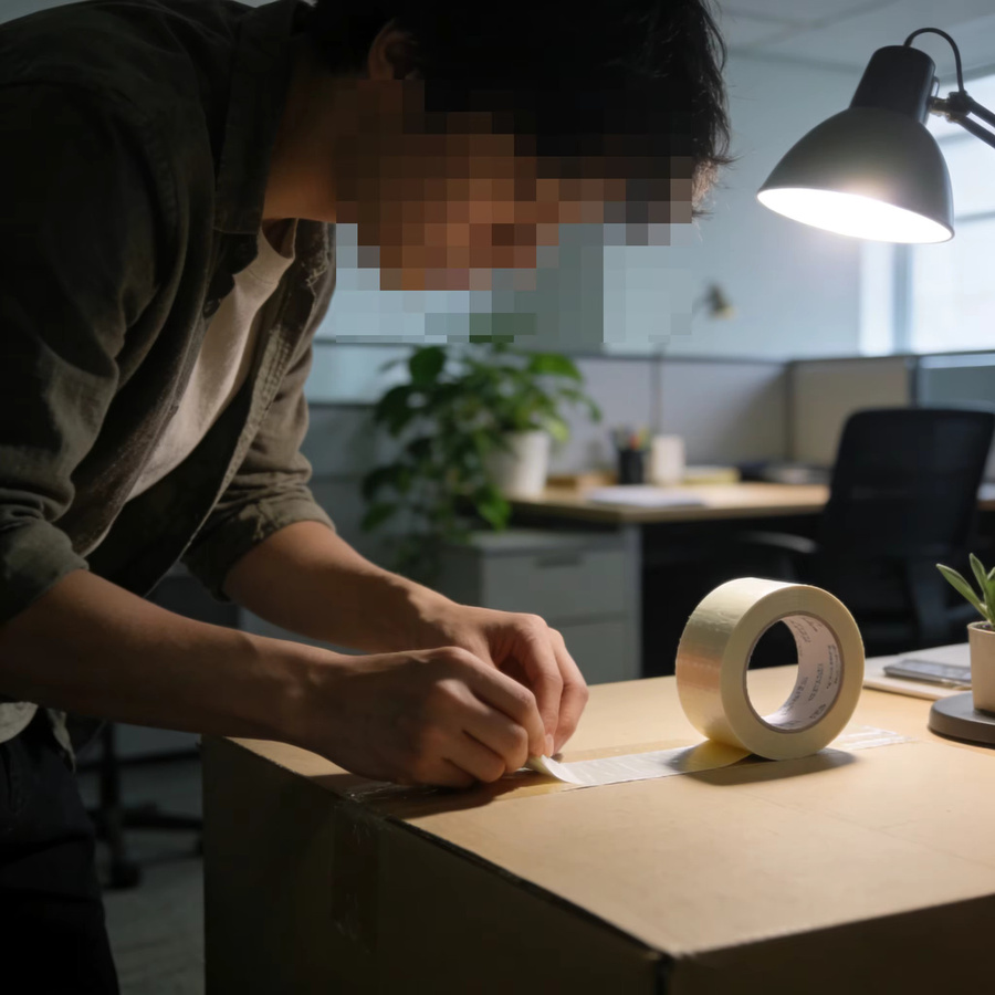 Silent Tape Transparent zum Verpacken und Aufbewahren von Boxen für Heim und Büro - Bild 2