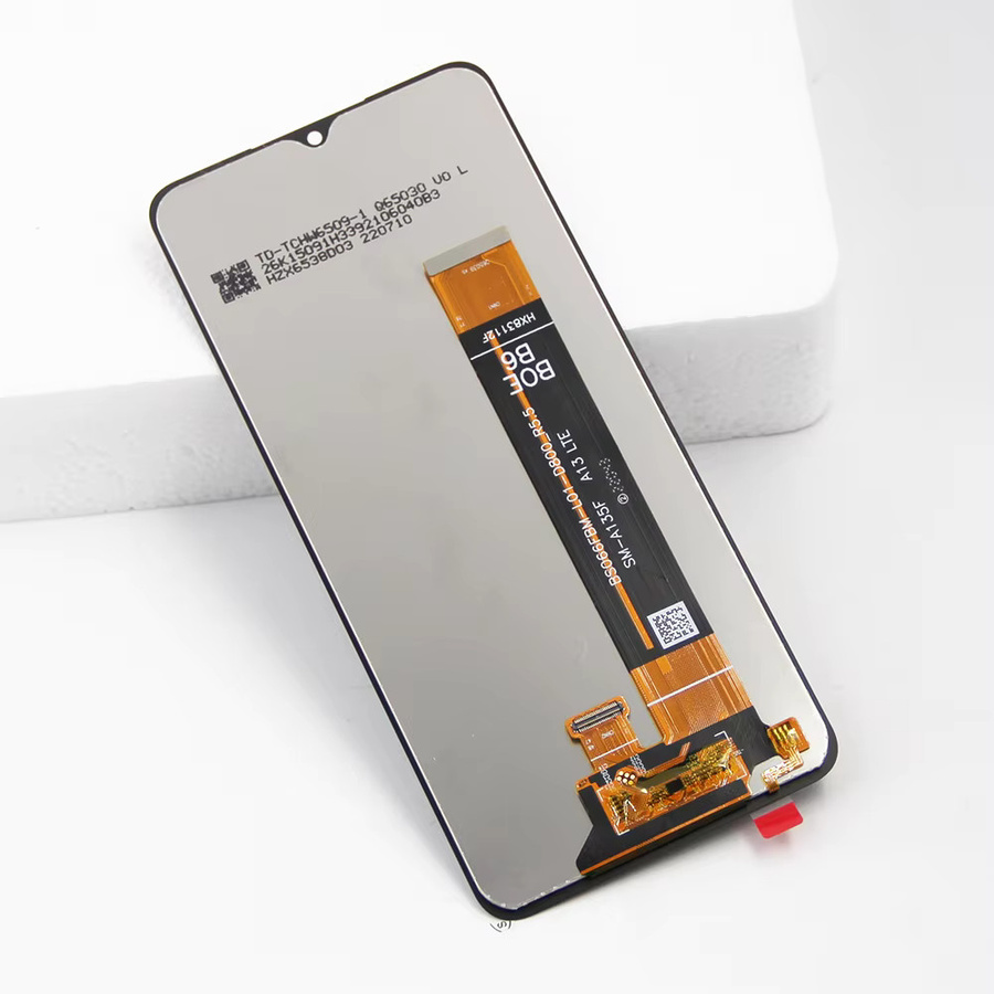 Samsung Galaxy M13 M135 AMOLED LCD Display mit Touchscreen Digitizer Montage und Rahmen in Schwarz für SM-M135F Ersatz - Bild 4
