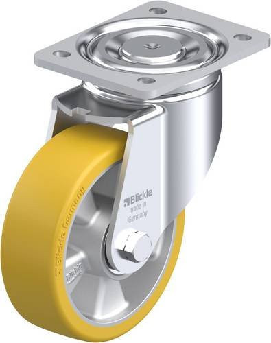 Blickle Lenkrolle LH-ALTH 150K in Silber mit 150 mm Rad-Durchmesser und 650 kg Tragfähigkeit - Bild 1