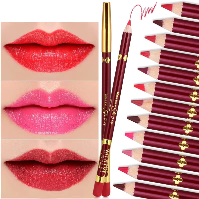 YALAIYI Lipliner, 12 Farben, wasserfest, Unisex - Bild 2