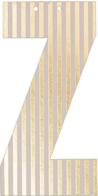 Rico Design Girlanden-Buchstabe Z aus Papier, Höhe: 14 cm - Bild 1