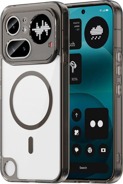 Stoßfeste transparente Handyhülle mit magnetischem kabellosem Laden für Nothing Phone 4A Pro 5G - Bild 1