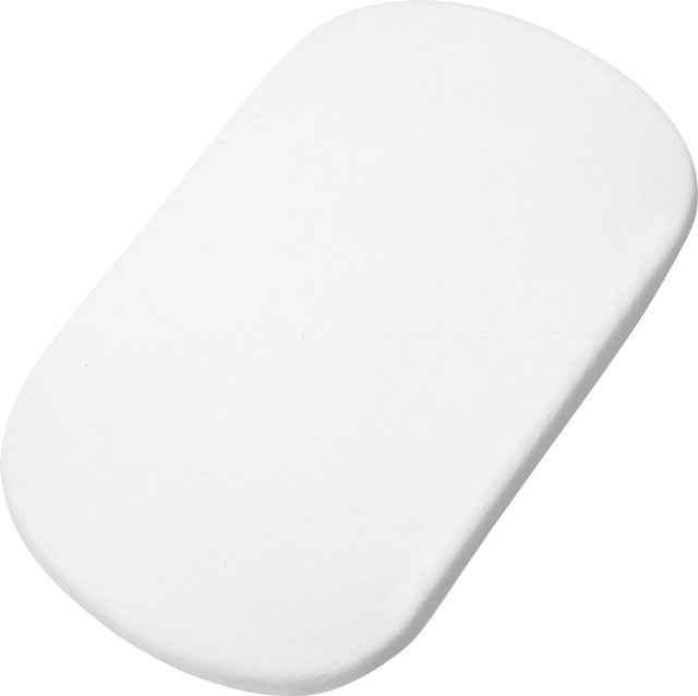 Maxi-Cosi 2er Pack Spannbetttuch aus Baumwolle für Iora, Iora Air und Tori in Weiss, 50 x 80 cm - Bild 1