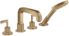 Hansgrohe Axor Citterio Duschset für die Wandmontage in Brushed Bronze - Bild 1