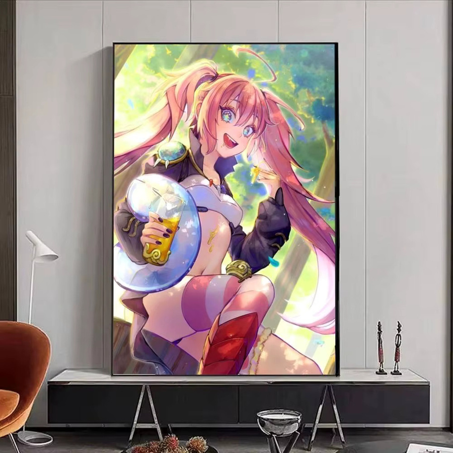 Milim Nava Anime Poster aus selbstklebendem Papier in Multicolour für deine Wandgestaltung - Bild 5