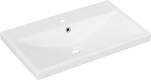 Fackelmann Waschbecken STANFORD in Weiss, B/H/T: 70 x 16,5 x 45 cm - Bild 1
