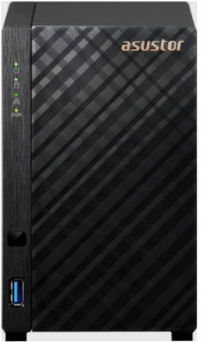 Asustor NAS-Server 2 Bay mit 256-Bit AES Verschlüsselung in Schwarz (90-AS1202T00-MA30) - Bild 1