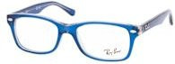 Ray-Ban RY 1531 Sonnenbrille, Quadratisch, Vollrand, Kunststoff, Blue, Unisex - Bild 1