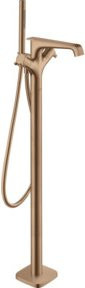 Hansgrohe Axor Citterio E Badewannen-Fertigset mit Thermostat in Roségold - Bild 1
