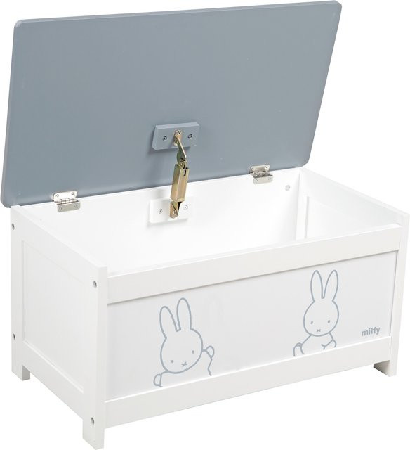 Roba Spielzeugtruhe Miffy in Weiß aus Holz für das Kinderzimmer - Bild 1