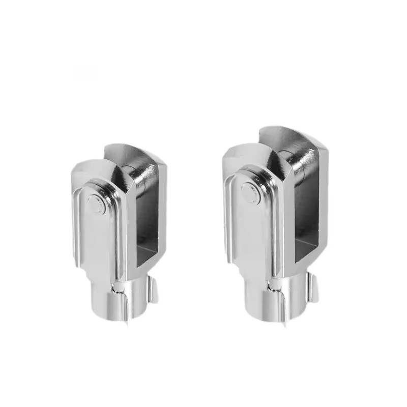 AFR Pneumatischer Zylinder Gabelkopf Y-Verbindung mit doppelöhrigem Stangenende und Bolzen aus Kohlenstoffstahl in Silber, ISO6431/15552 - Bild 1