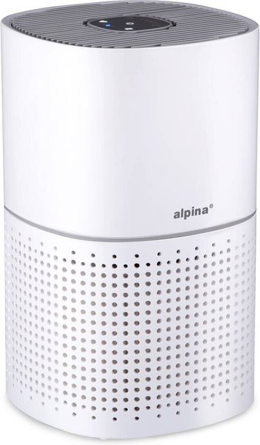 Alpina Luftreiniger mit HEPA-Filter und Ionisator in Weiß aus Kunststoff - Bild 1