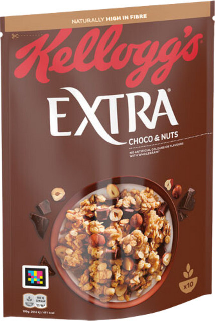 Kellogg's Müsli Extra Choco & Nuts 450 g - Bild 1