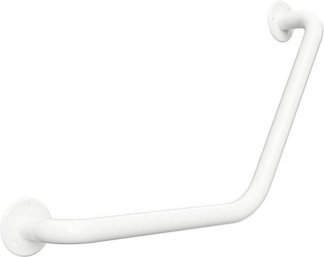Brillantbad BELP Winkelgriff aus Eisen in Weiß Matt, B/T/H: 66 cm x 40 cm x 10,6 cm, 120 kg Traglast für Bad und WC - Bild 1
