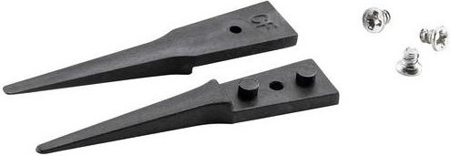 Ideal Standard Tek A242CF Pinzetten-Ersatzspitze aus Kunststoff in Schwarz, 40 mm - Bild 1