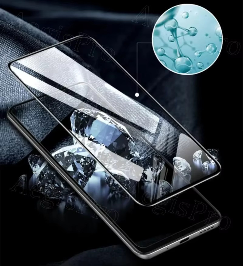 2 Stück Gehärtetes Glas Displayschutzfolie für OPPO Reno 12 und Reno 13 Pro, Transparent, Kratzfest und Wasserabweisend - Bild 2