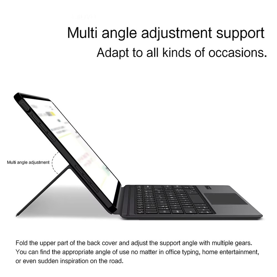 Lenovo Legion Y900 TouchPad-Tastatur und Hülle in Schwarz für 13 Zoll Tablet-PC TB522FU - Bild 3