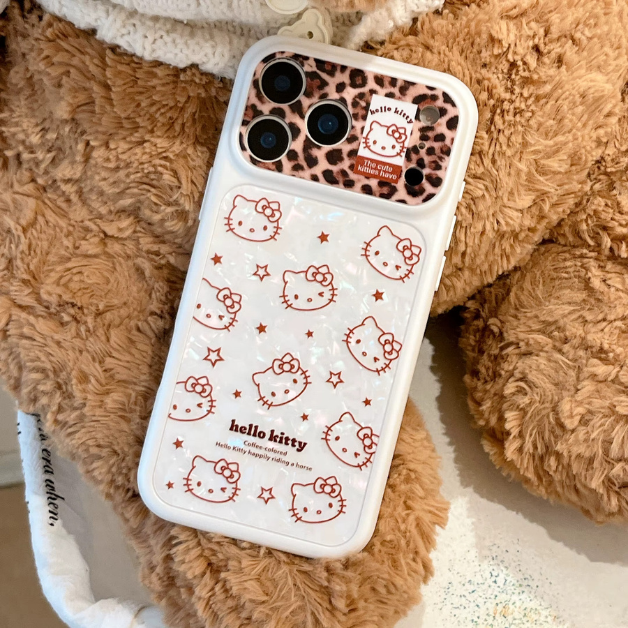 Sanrio Hello Kitty Handyhülle im Cartoon Y2K Design für iPhone 17 Pro Max, 17 Pro, 16 Pro Max, 17, 16, 15 Pro Max - Bild 2