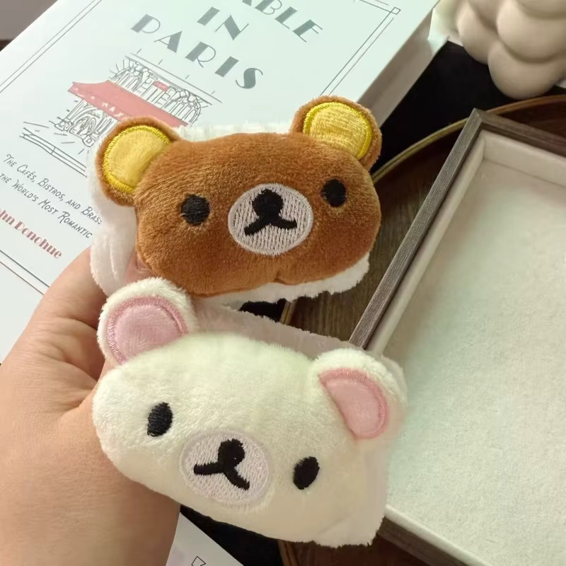 LINE FRIENDS Braunbär-Armband, Haargummi, Gesichtswasserfest - Bild 4