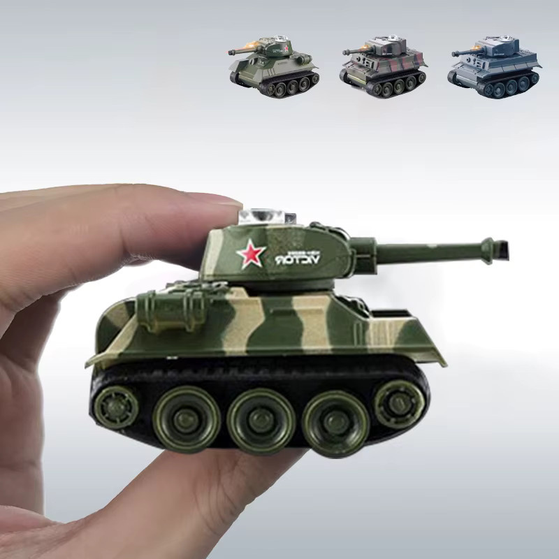 CONUSEA Mini RC Panzer, ferngesteuerter Kettenpanzer, Grün - Bild 2