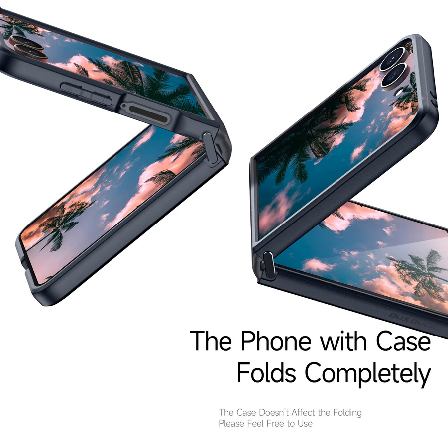 DUX DUCIS Magnethülle für Samsung Z Flip 7 und Samsung Z Fold 7, transparente stoßfeste und kratzfeste Schutzhülle - Bild 4