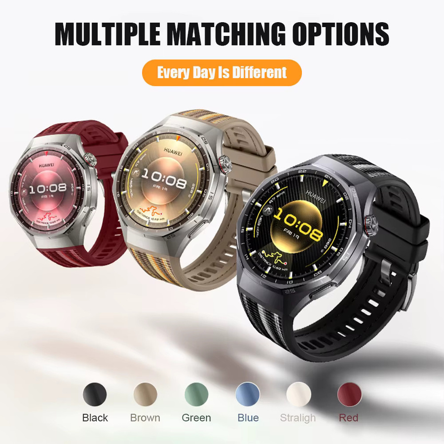 Huawei Uhrenarmband Silikon, Unisex - Bild 2