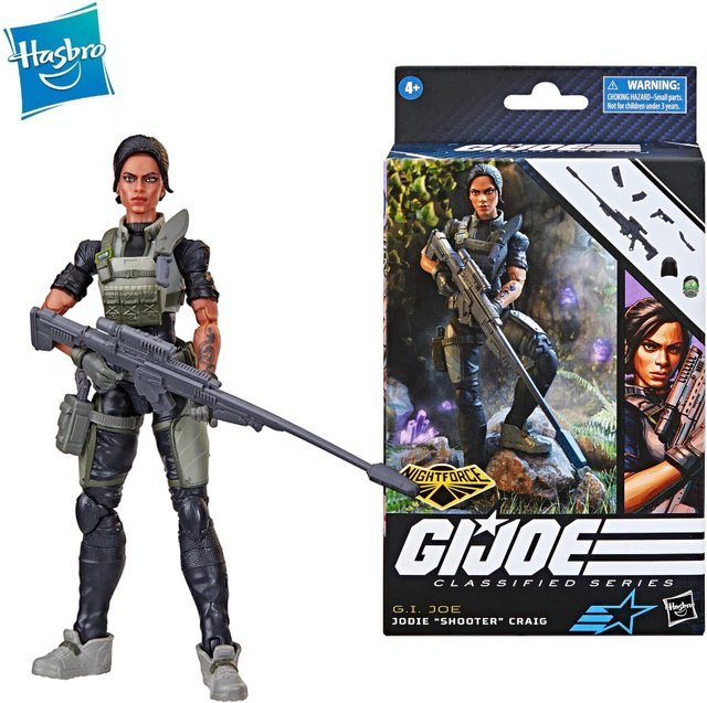Hasbro G.I. Joe Classified Series Night Force Jodie Shooter Craig Actionfigur, ab 4 Jahren - Bild 1