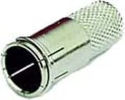 e+p F-Stecker 7mm F 200 in Silber - Bild 1
