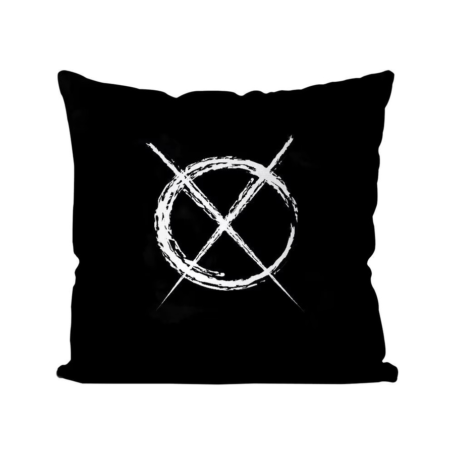 Kayou Horror-Kurzfilm Kissenbezug M-Marble H-Hornets, quadratischer Kissenbezug in Schwarz, B/T/H: 40 x 40 x 40 cm - Bild 7