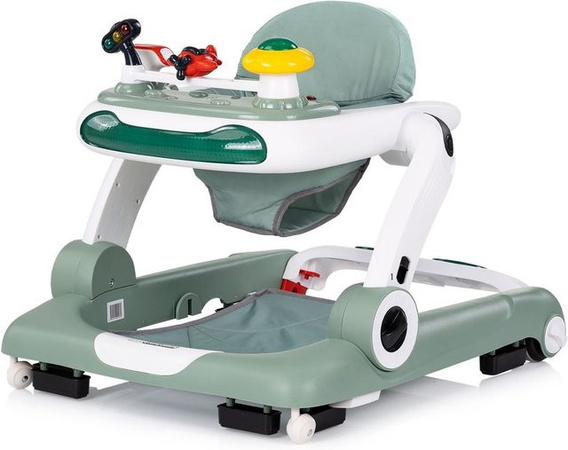 Chipolino Little Explorer 4 in 1 Lauflernwagen grün