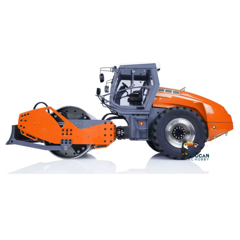 LESU Hydraulische Straßenwalze, 1/14, Metall, mit Licht und Sound - Bild 1