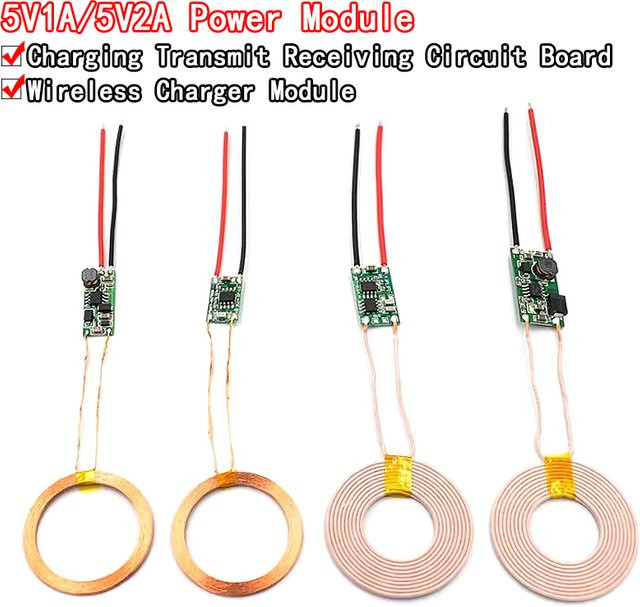 Si Tai&SH Drahtloses Netzteilmodul für DIY-Telefon mit Sender und Empfänger, 5V 1A/2A - Bild 1