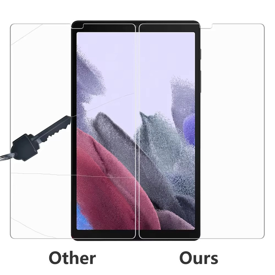 2 Stück Samsung Galaxy Tab A7 Lite 8,7 Zoll 2021 SM-T220 T225 HD-Displayschutzfolie aus gehärtetem Glas, transparent - Bild 3