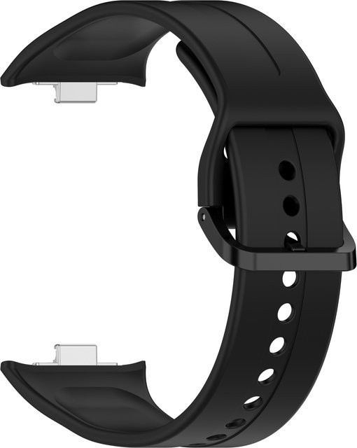 MY-CASE Uhrenarmband Silikon, Schwarz, Unisex - Bild 1