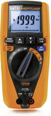 HT Instruments HT Neptune Installationstester VDE-Prüfgerät in Orange nach VDE-Norm 0413 kalibriert nach ISO - Bild 1