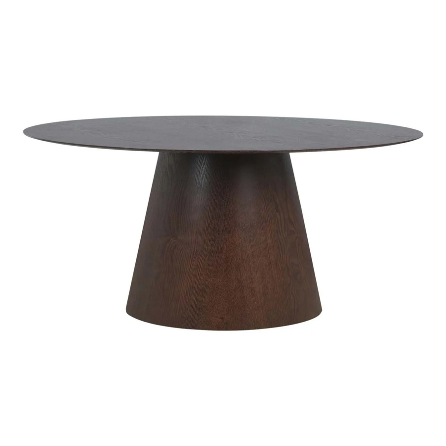 ebuy24 Bolton Esstisch rund in Nussbaum mit Durchmesser: 160 cm und Höhe: 90 cm - Bild 2