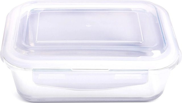 Mömax Frischhaltedose Fresch aus Glas, transparent, 2,5 l, luftdicht verschließbar, mikrowellen- und gefriersicher - Bild 1