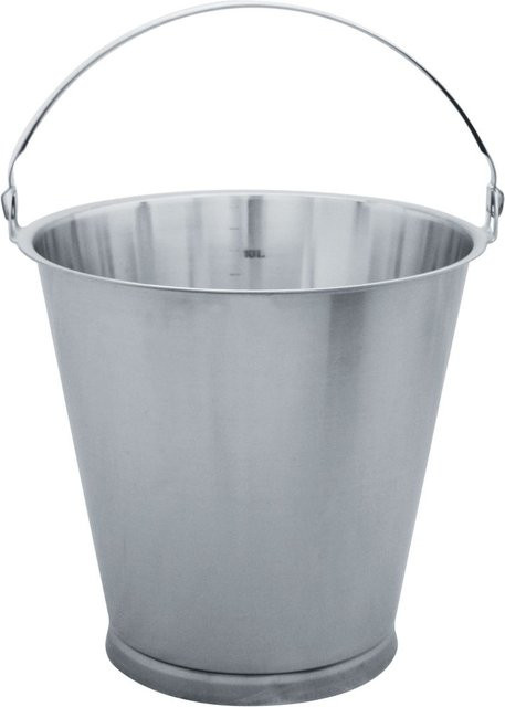 Schneider Edelstahleimer Silber, Volumen: 12 l, B/T/H: 31 x 31 x 27 cm - Bild 1