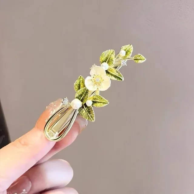 HIYAYZ Haarnadel Blume Blatt Clip, Damen - Bild 1