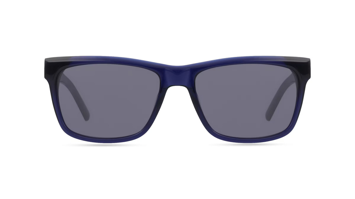 Calvin Klein CK21708S Sonnenbrille, Vollrand, Quadratisch, Kunststoff, Unisex, blau, grau - Bild 1