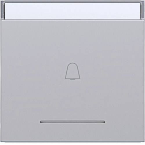 Hager Wippe Titan WAW1133TA Druckknopf in Silber/Grau - Bild 1